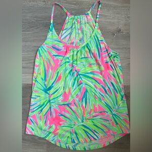 Lilly Pulitzer Lacy tank in tiki pink